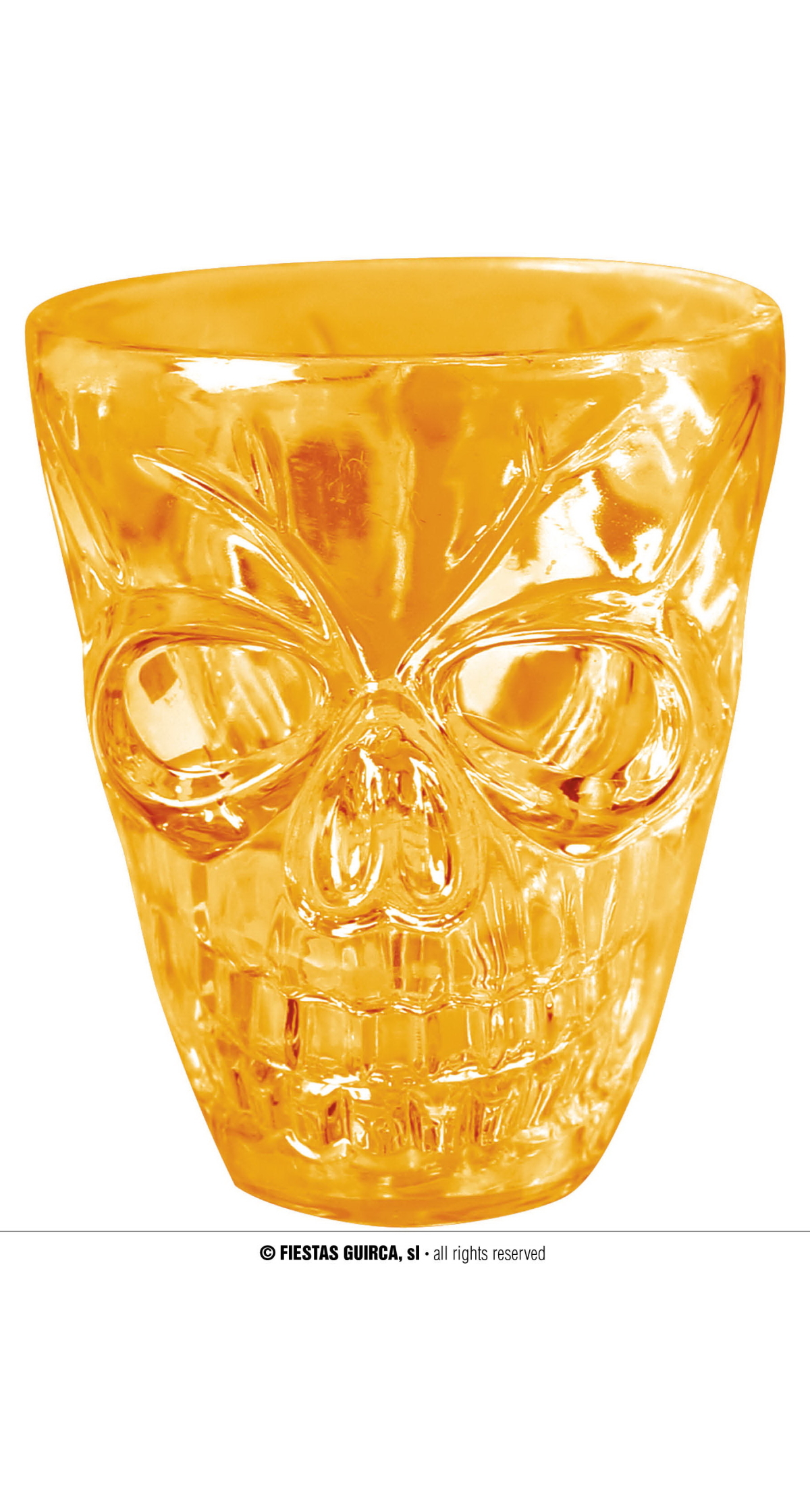 Halloween Transparent Shot Glasses 5.5cm - 4pk