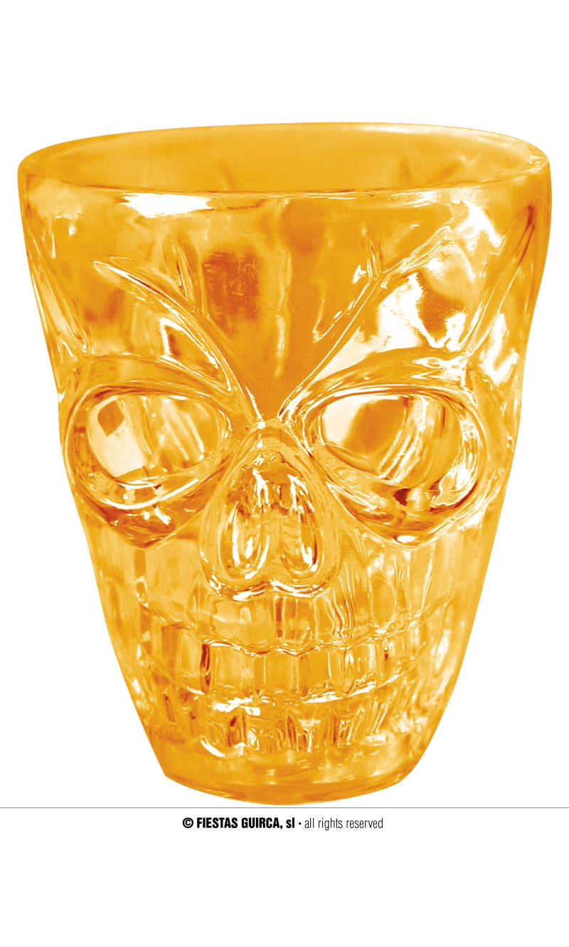 Halloween Transparent Shot Glasses 5.5cm - 4pk