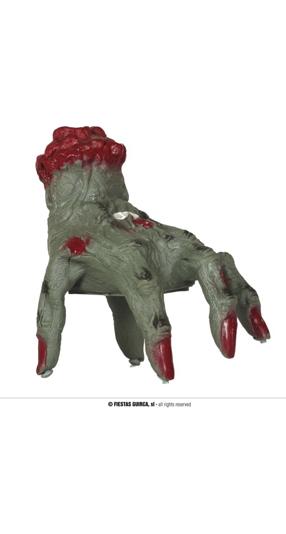Living Zombie Hand With Sound & Movement - 20cm