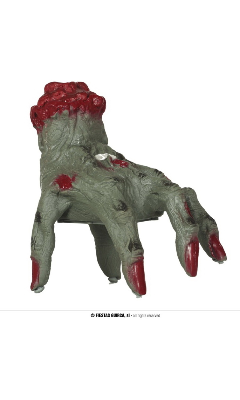 Living Zombie Hand With Sound & Movement - 20cm