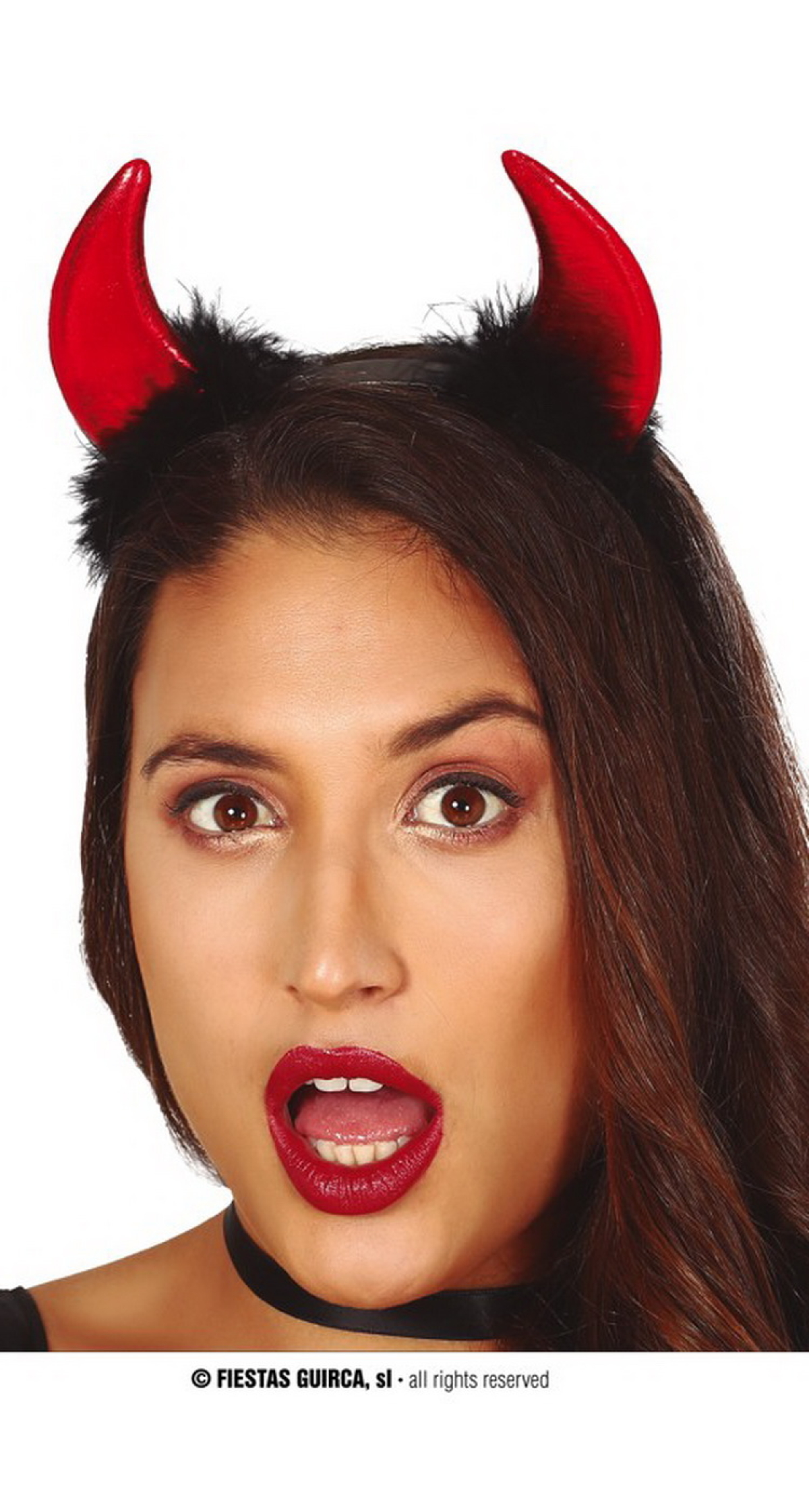 Demon Horns Headband - Adult One Size