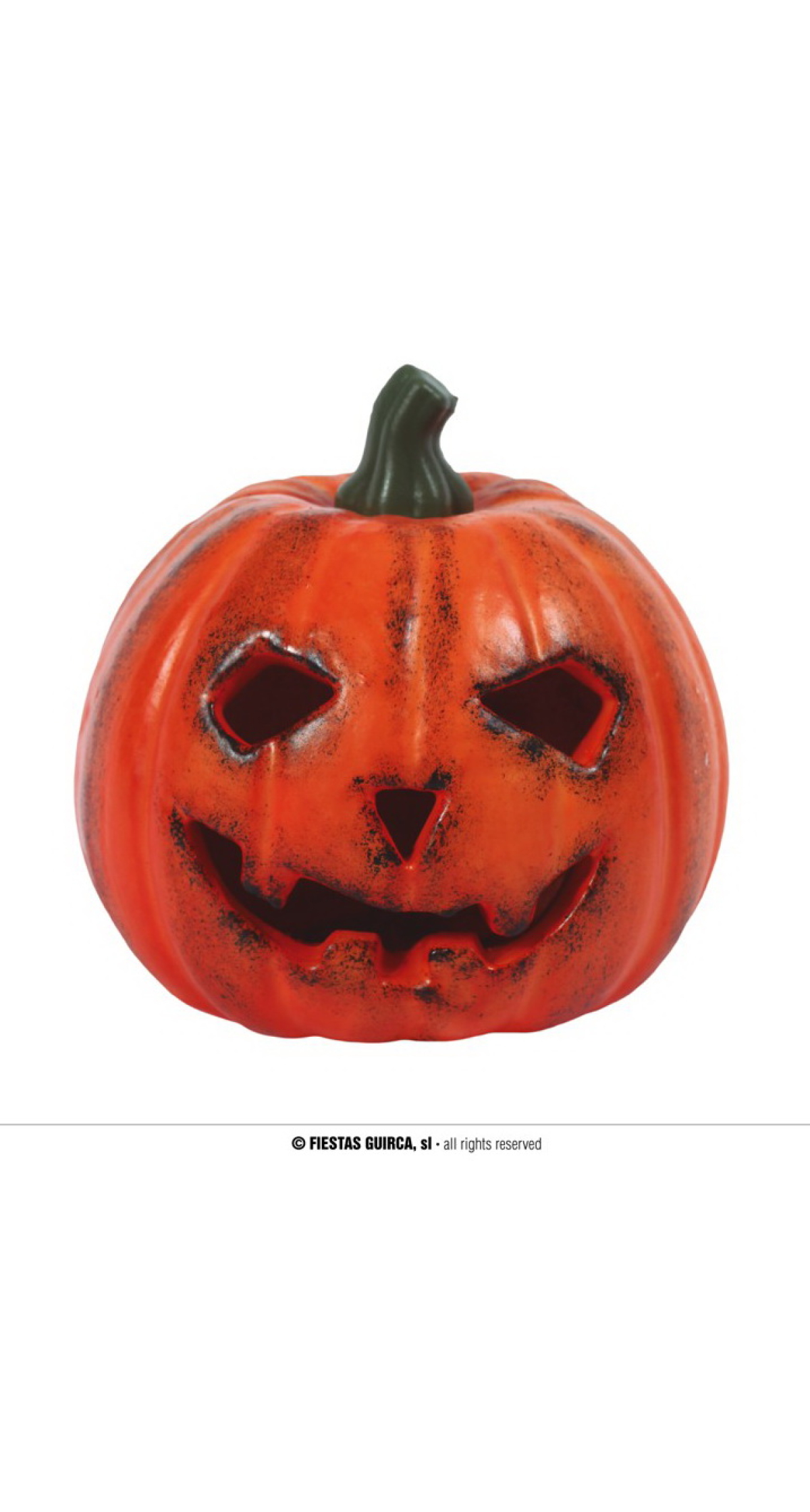 Pumpkin With Light - 16cm