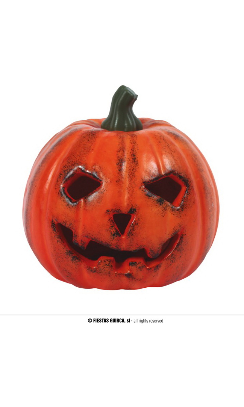 Pumpkin With Light - 16cm