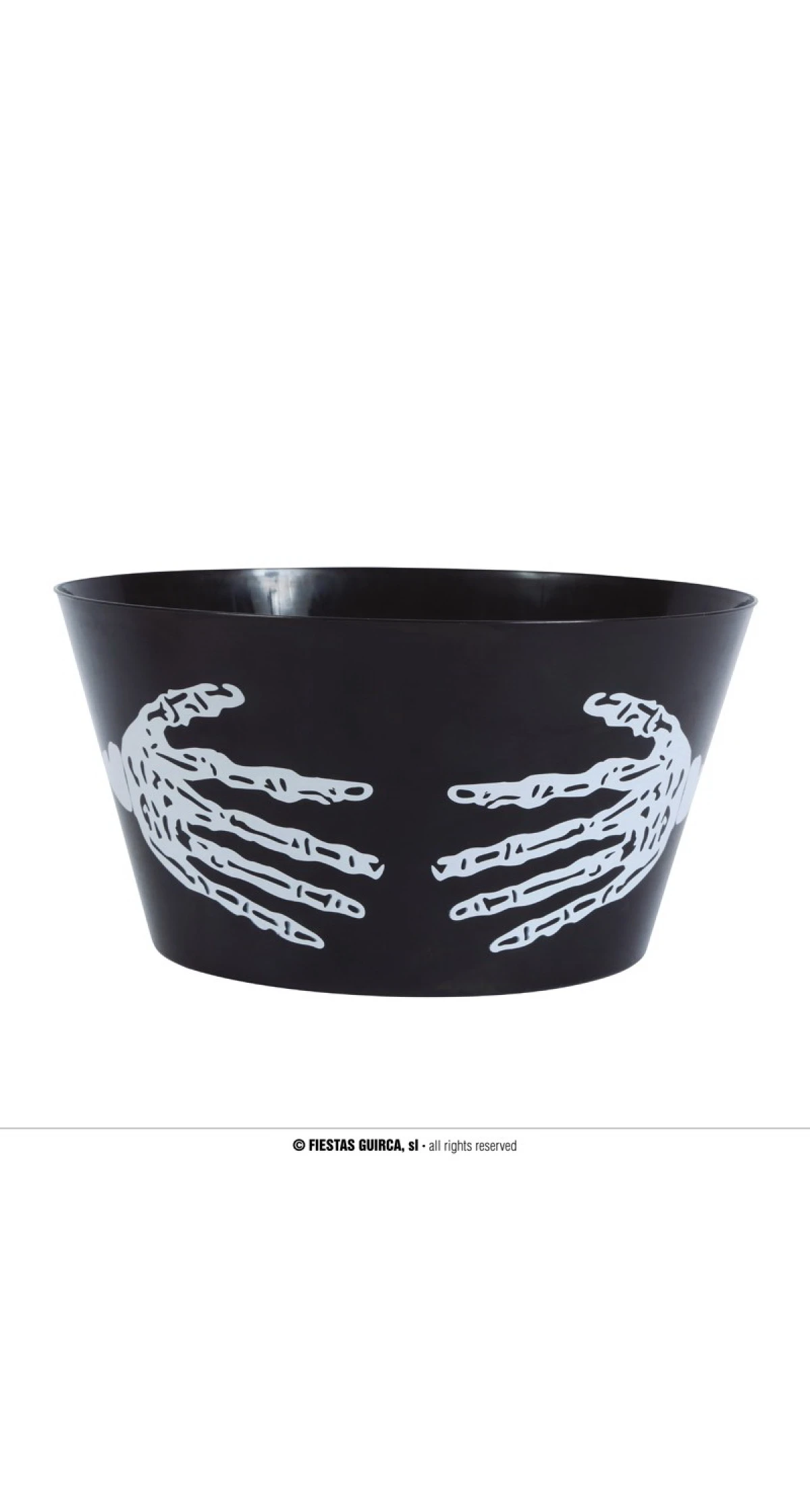 Halloween Black Bowl 30x22cm Once Upon A Time Party Shop Malta