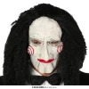 Saw Latex Mask with Hair