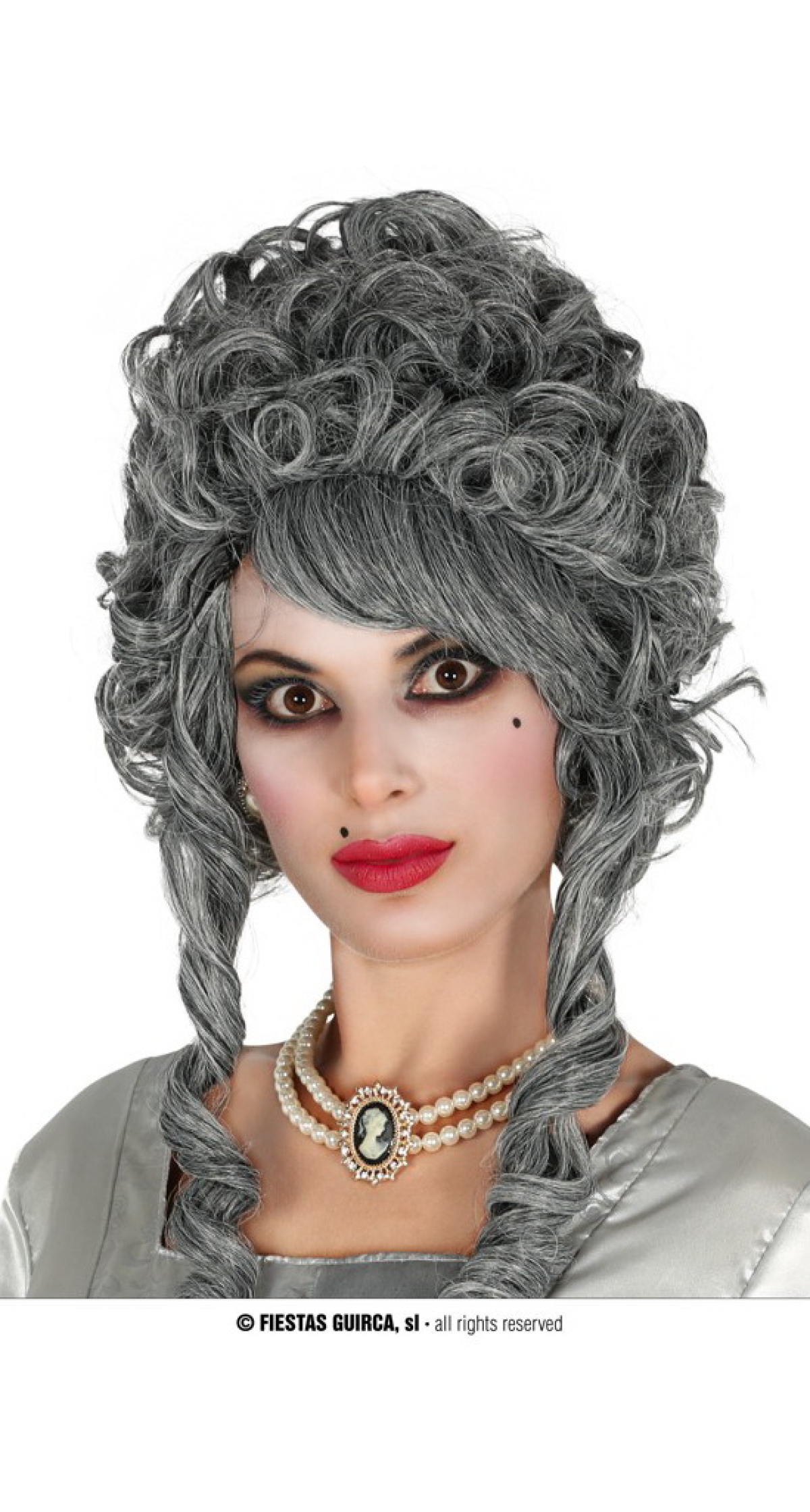 Grey Marchioness Wig - Adult One Size
