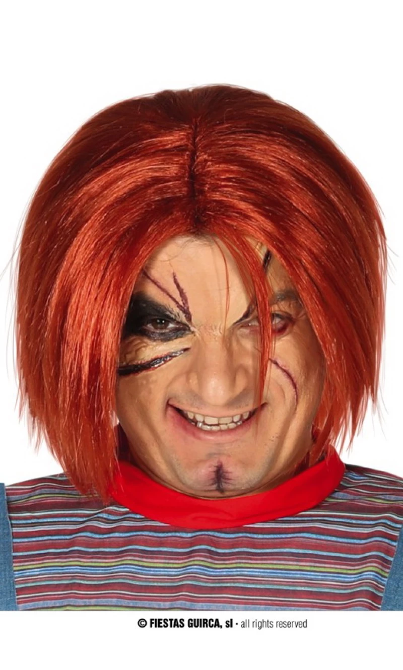Chucky Killer Doll Wig - Adult One Size