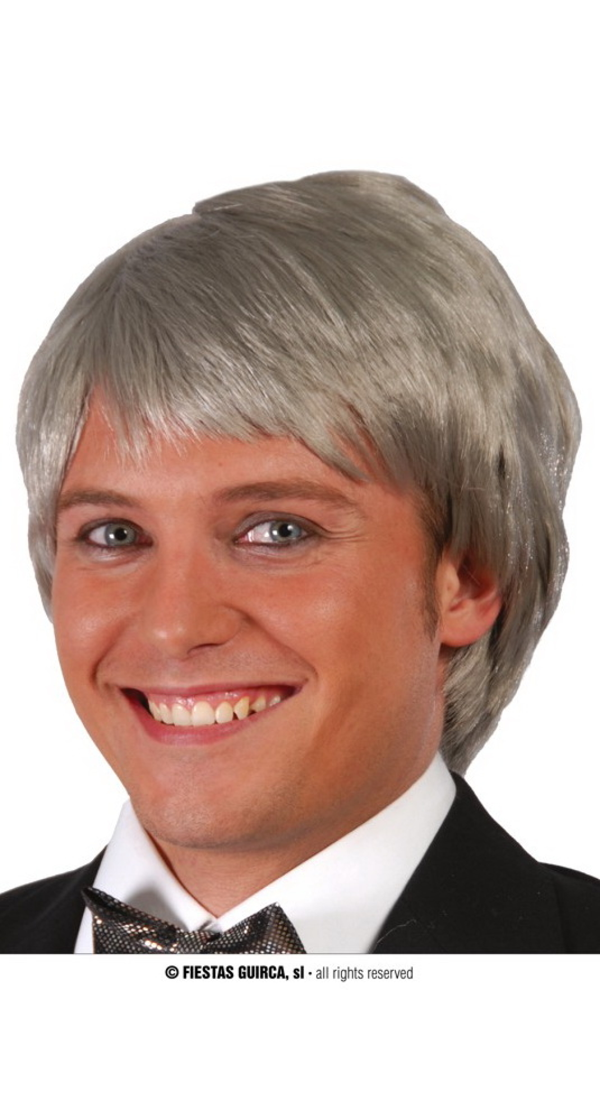 Grey Man Wig - Adult One Size