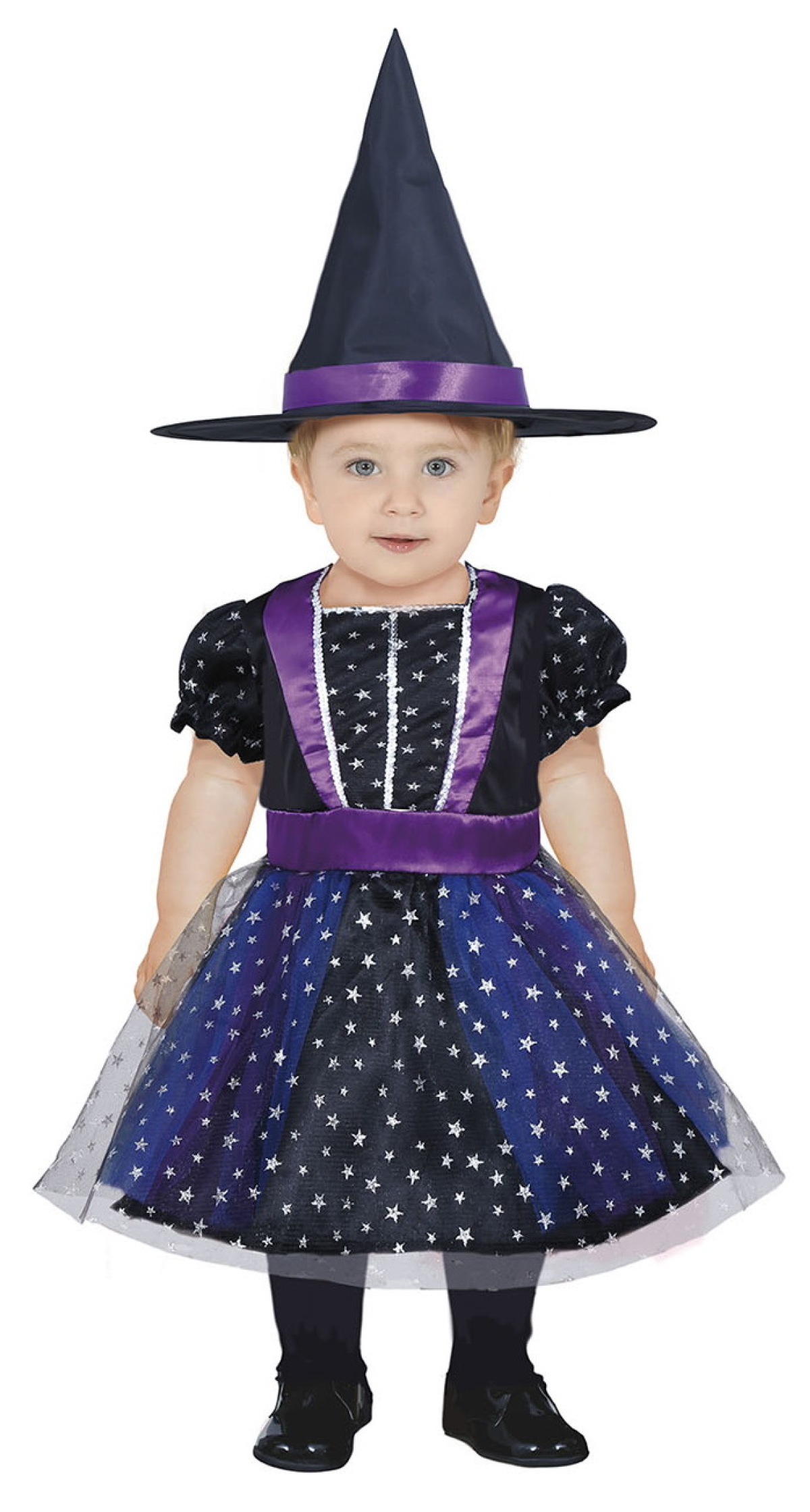 Starred Baby Witch Costume - Age 2 to 3 Years
