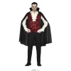 Classic Vampire Man with Cape - Adult Size Medium (48-50)
