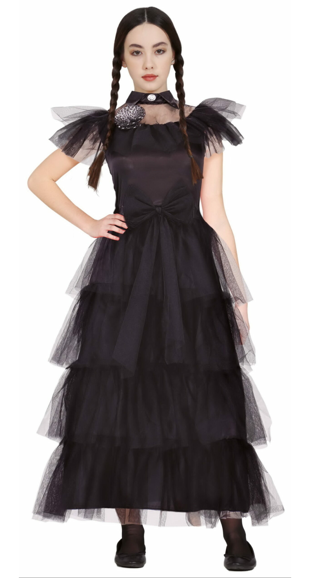 Wednesday Addams Raven Dance Costume - Age 14 to 16 Years