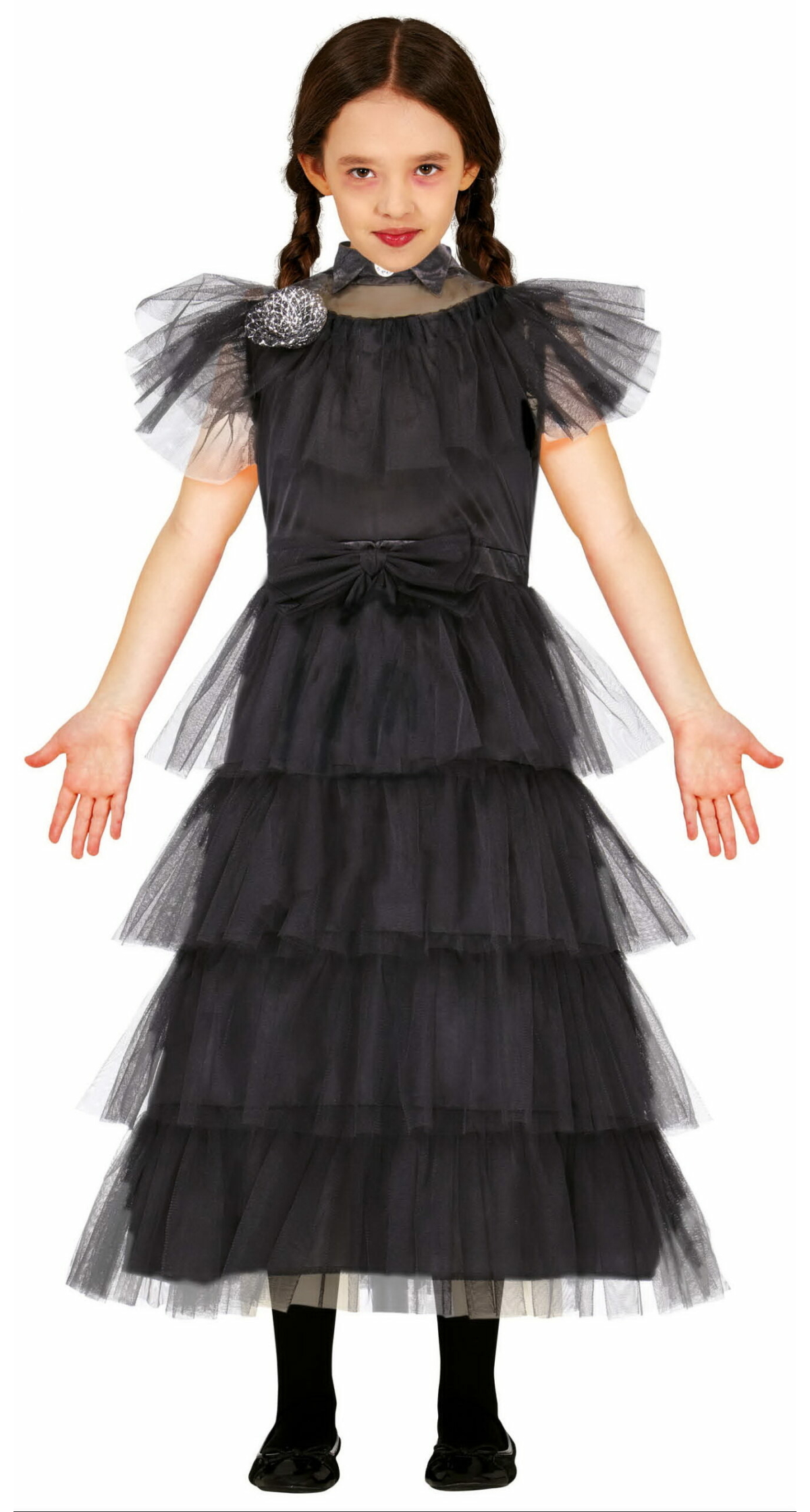 Wednesday Addams Raven Dance Costume - Age 10 to 12 Years