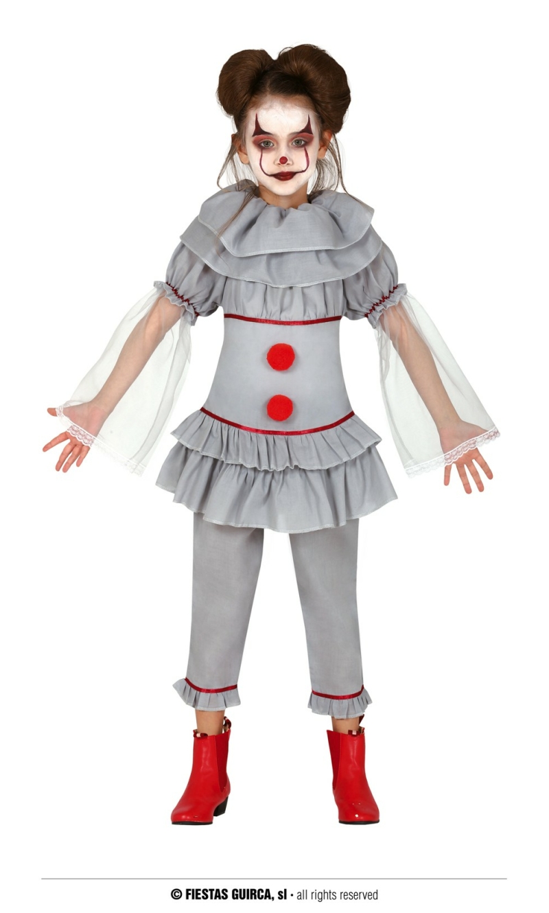 IT Crazy Clown Girl - Age 10 to 12 Years