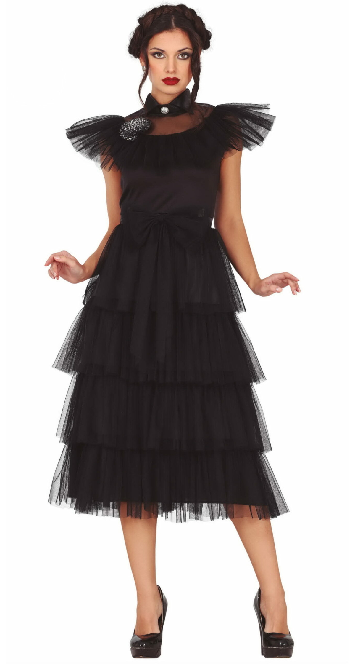 Wednesday Addams Raven Dance Costume - Adult Size Large (42-44)