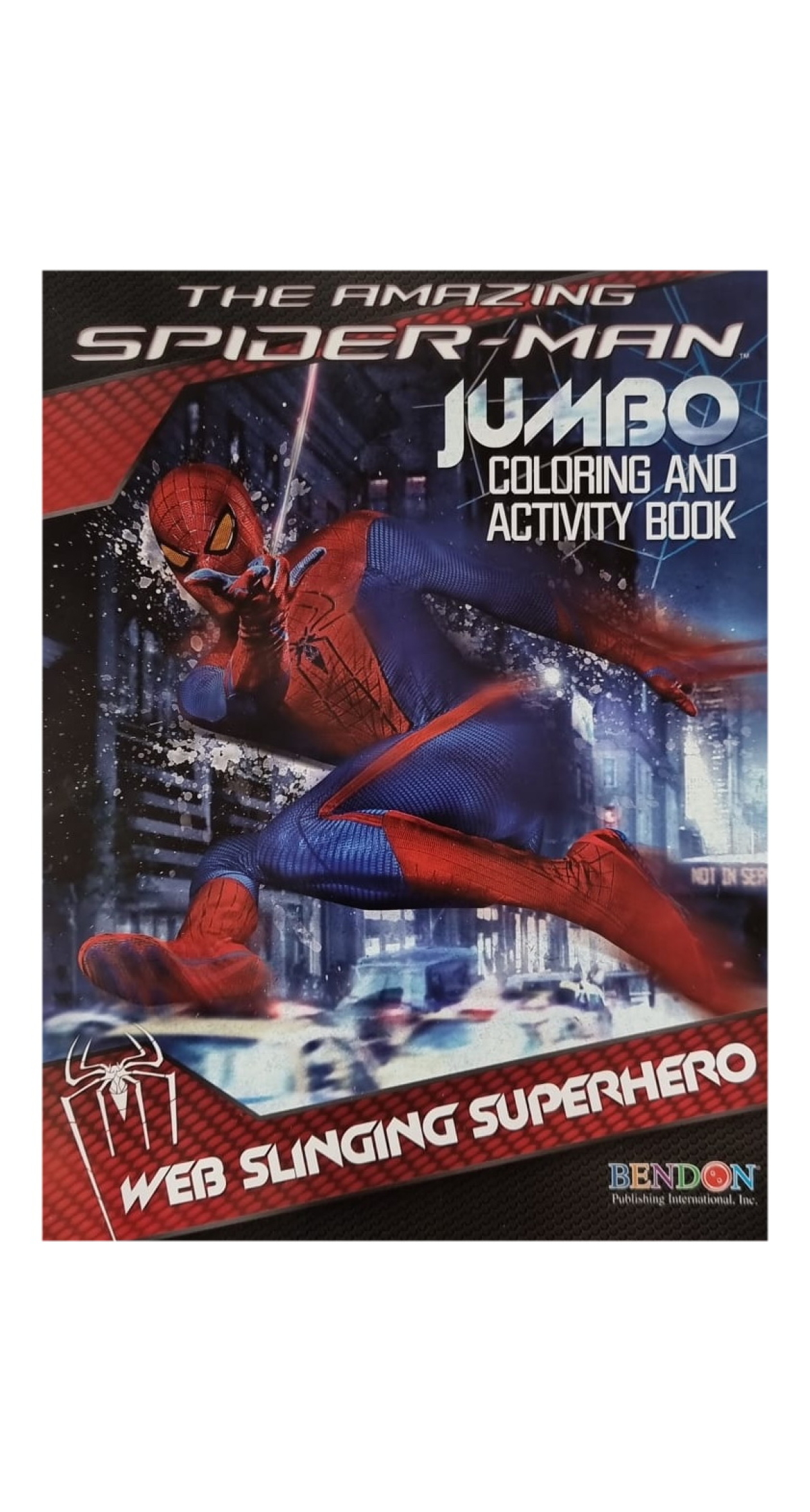 The Amazing Spider-Man Jumbo Coloring & Activity Book - 26.5x20cm ...