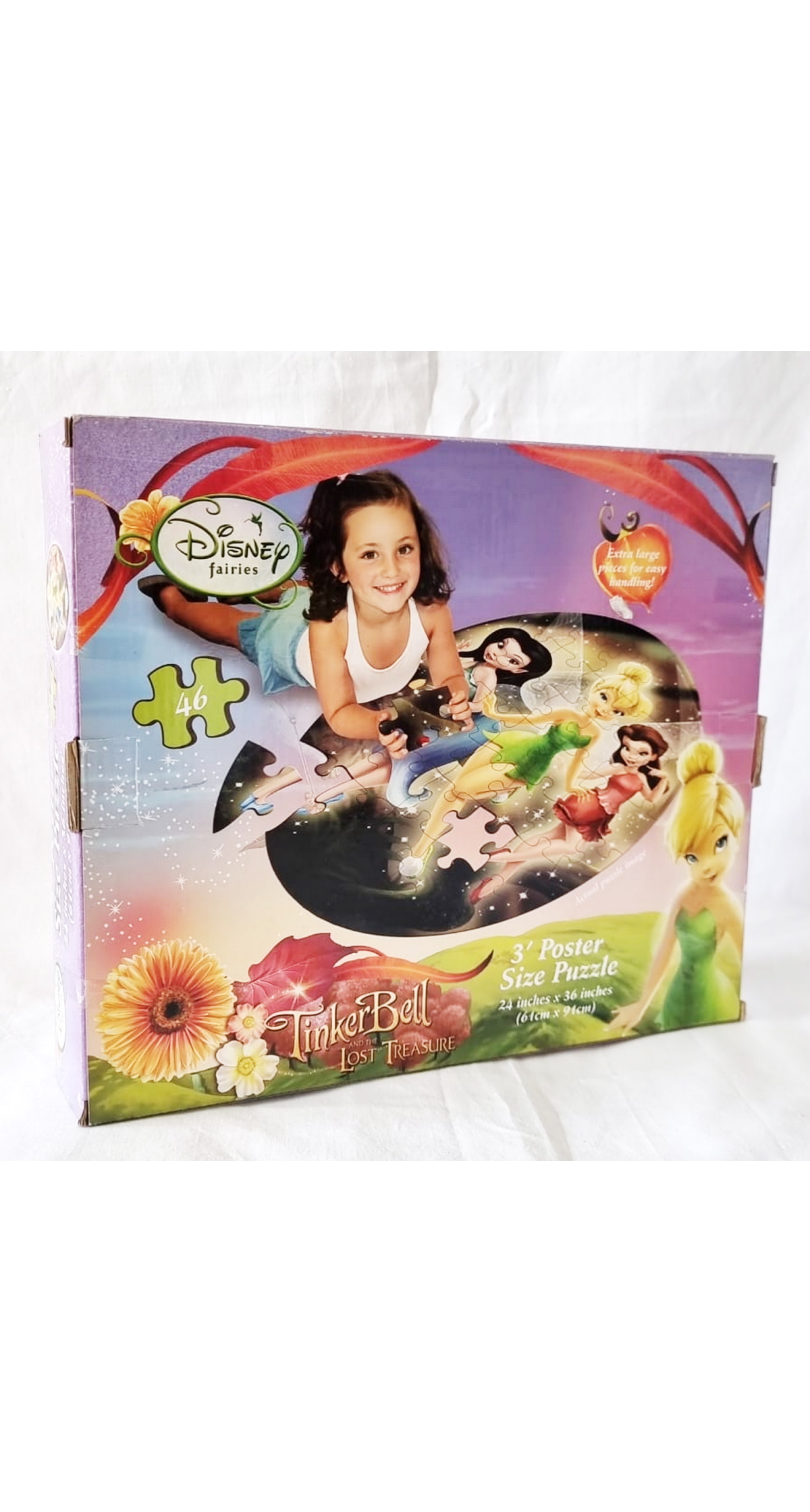 Disney Tinker Bell & Fairies Puzzle 46pcs - 61x91cm