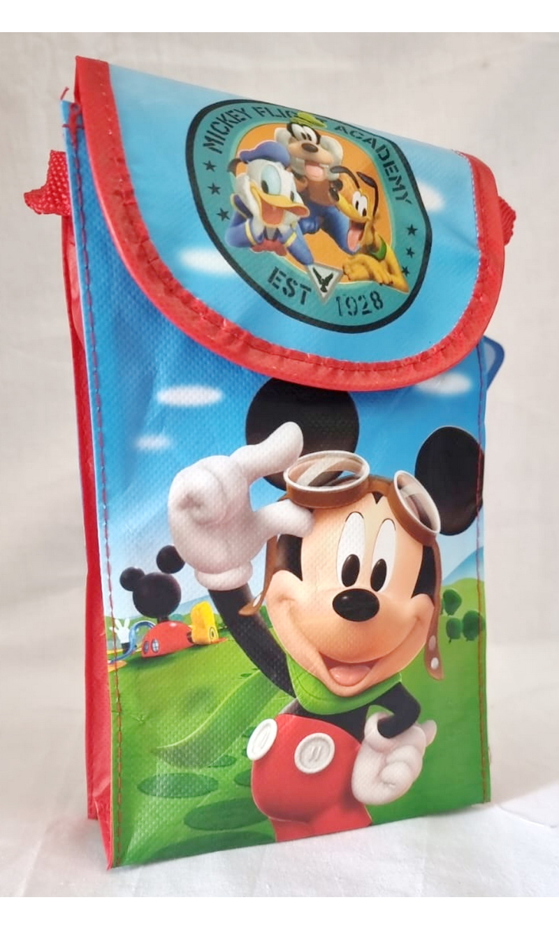 Disney Mickey Mouse Clubhouse Party Favour Bag With Flap & Handle – 25.5x15