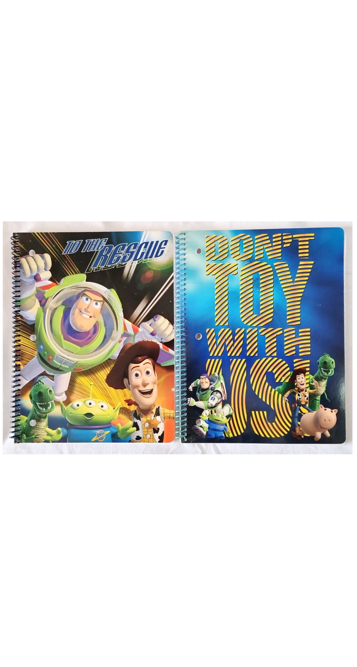 Toy Story Spiral Theme Notebook (Assorted Designs) - 20.5x26.5cm