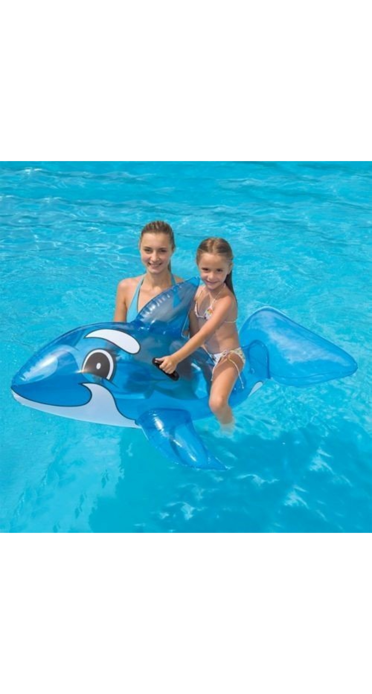 Inflatable Floating Dolphine 1.57x94cm - For Age 3+ Years
