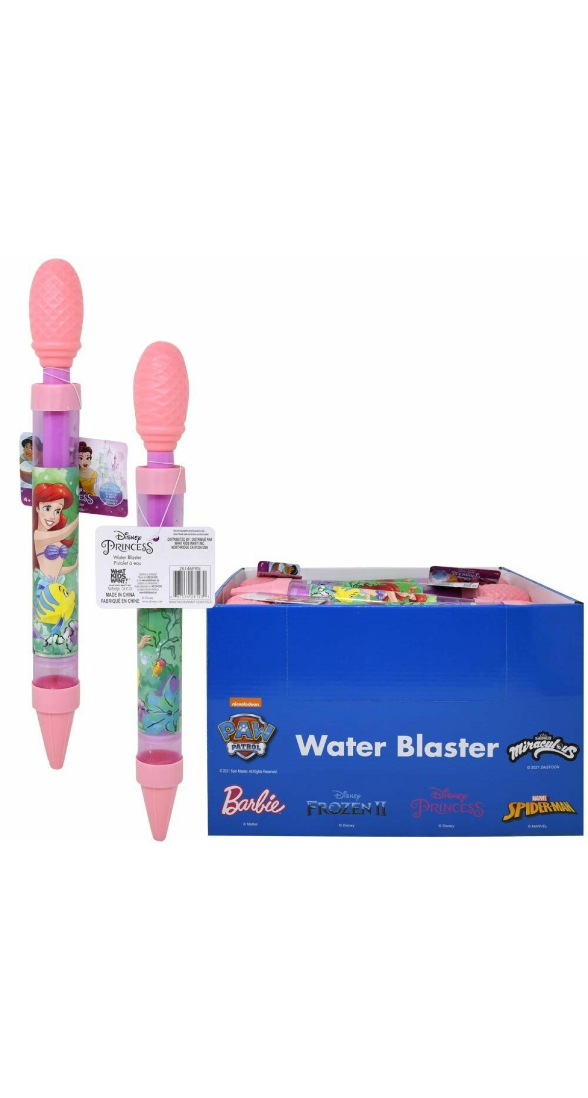Fun Water Blaster 31cm Disney Princess - For Age 3+ Years