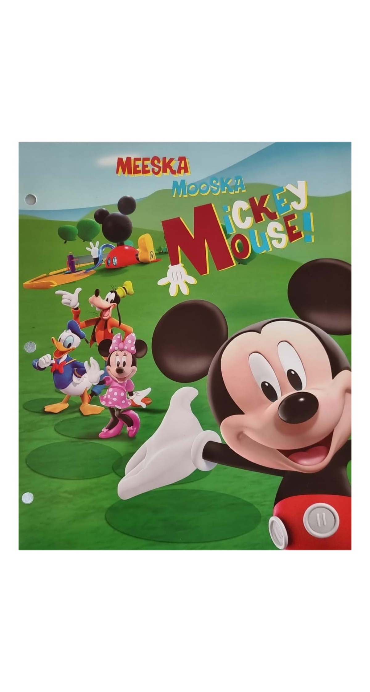 Disney Mickey Mouse Folder With Pocket Assorted Design - 29.5x24.5cm