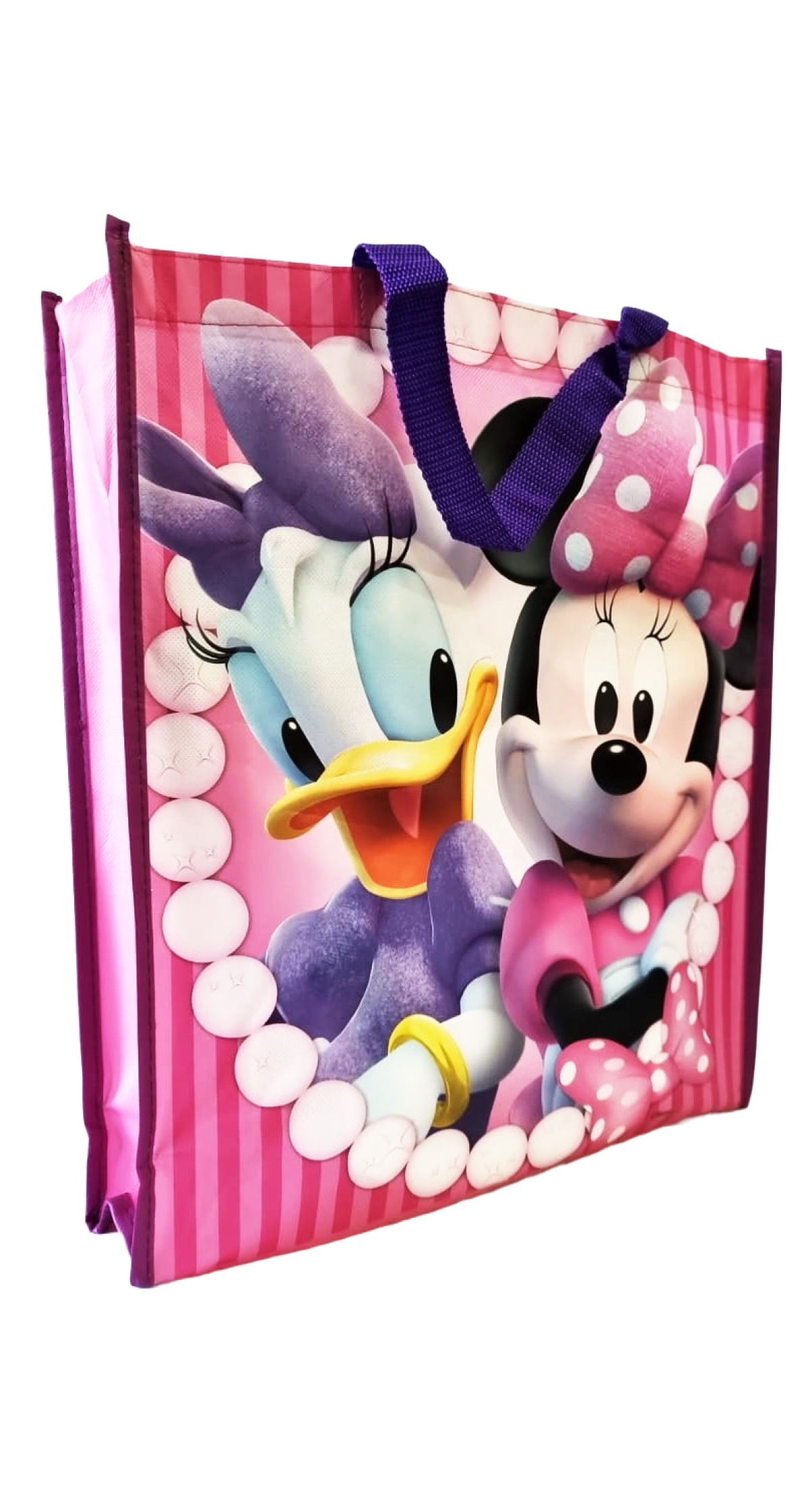 Disney Minnie Mouse & Daisy Reusable Tote Gift Bag - 37x41.5cm