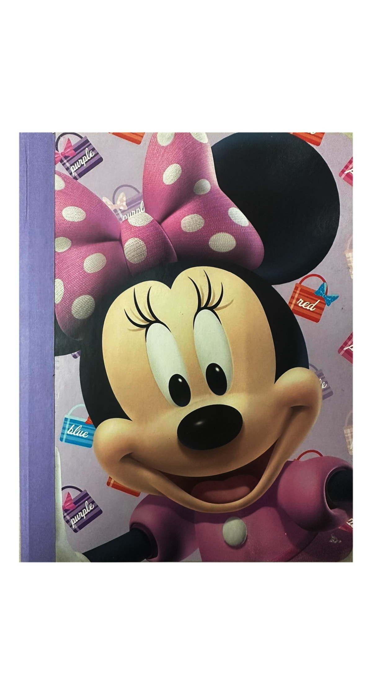 Minnie Mouse Bow-Tique Notebook - 25.5x19cm