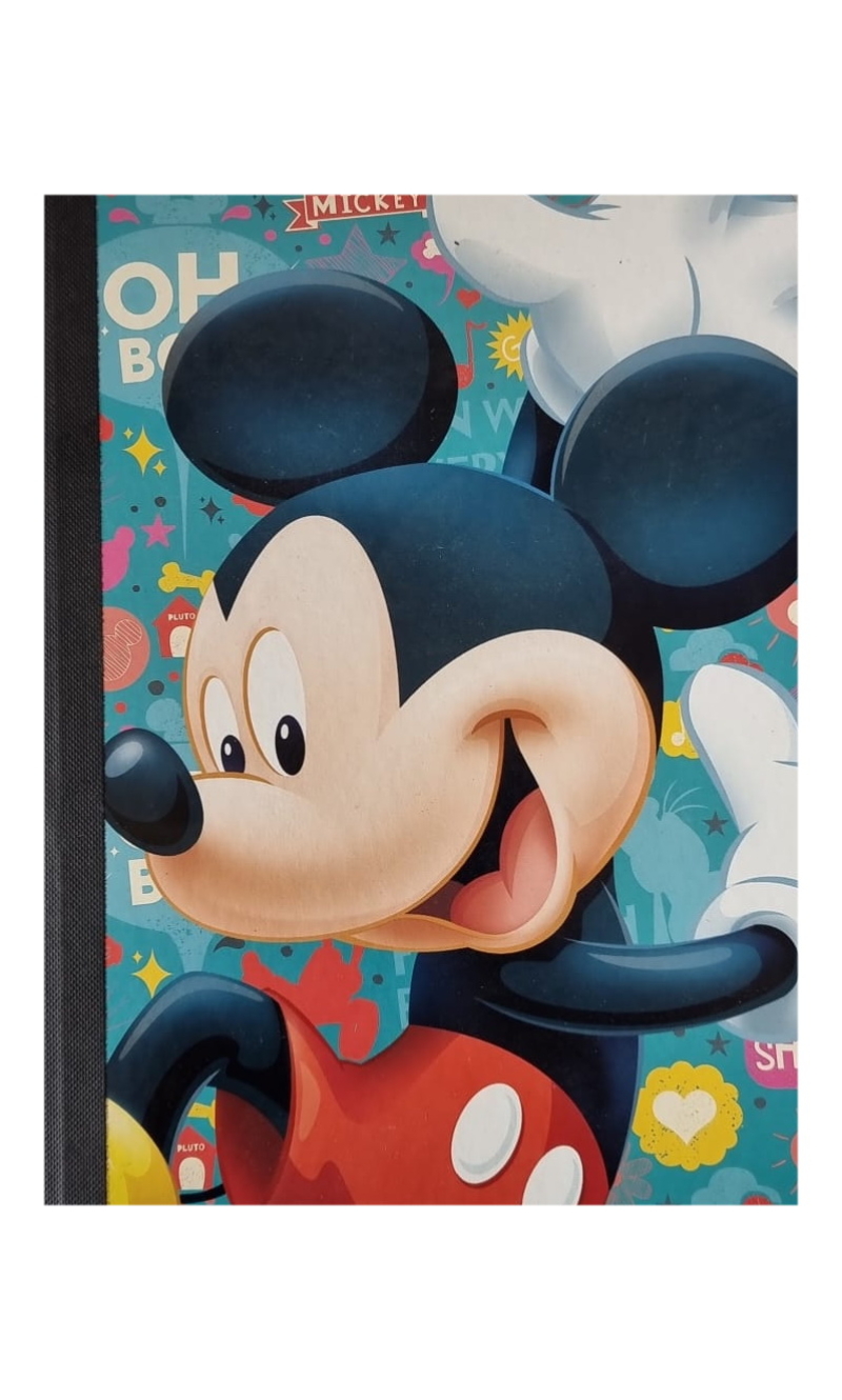 Disney Mickey Mouse Notebook - 24.5x18.5cm