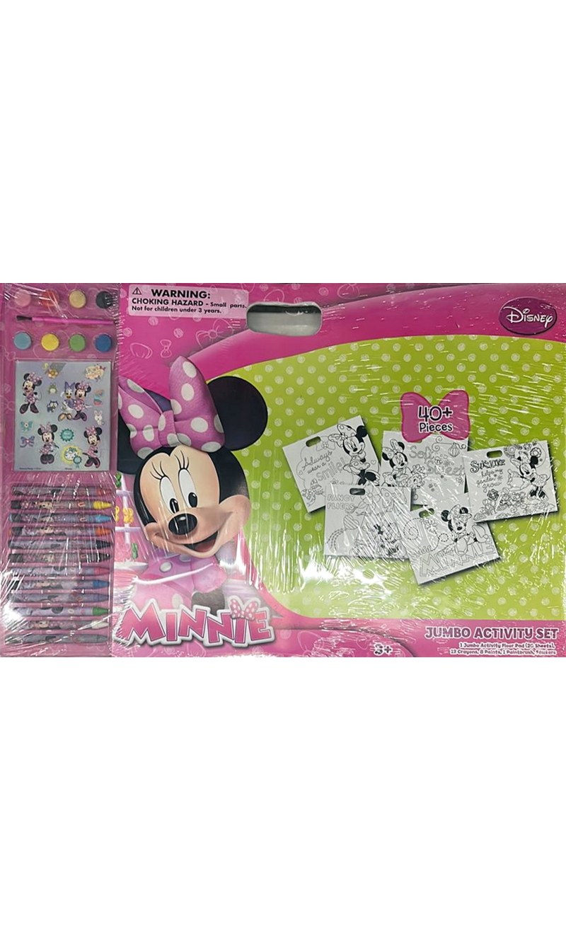 Minnie Mouse Jumbo Activity Set - For Age 3+ Years