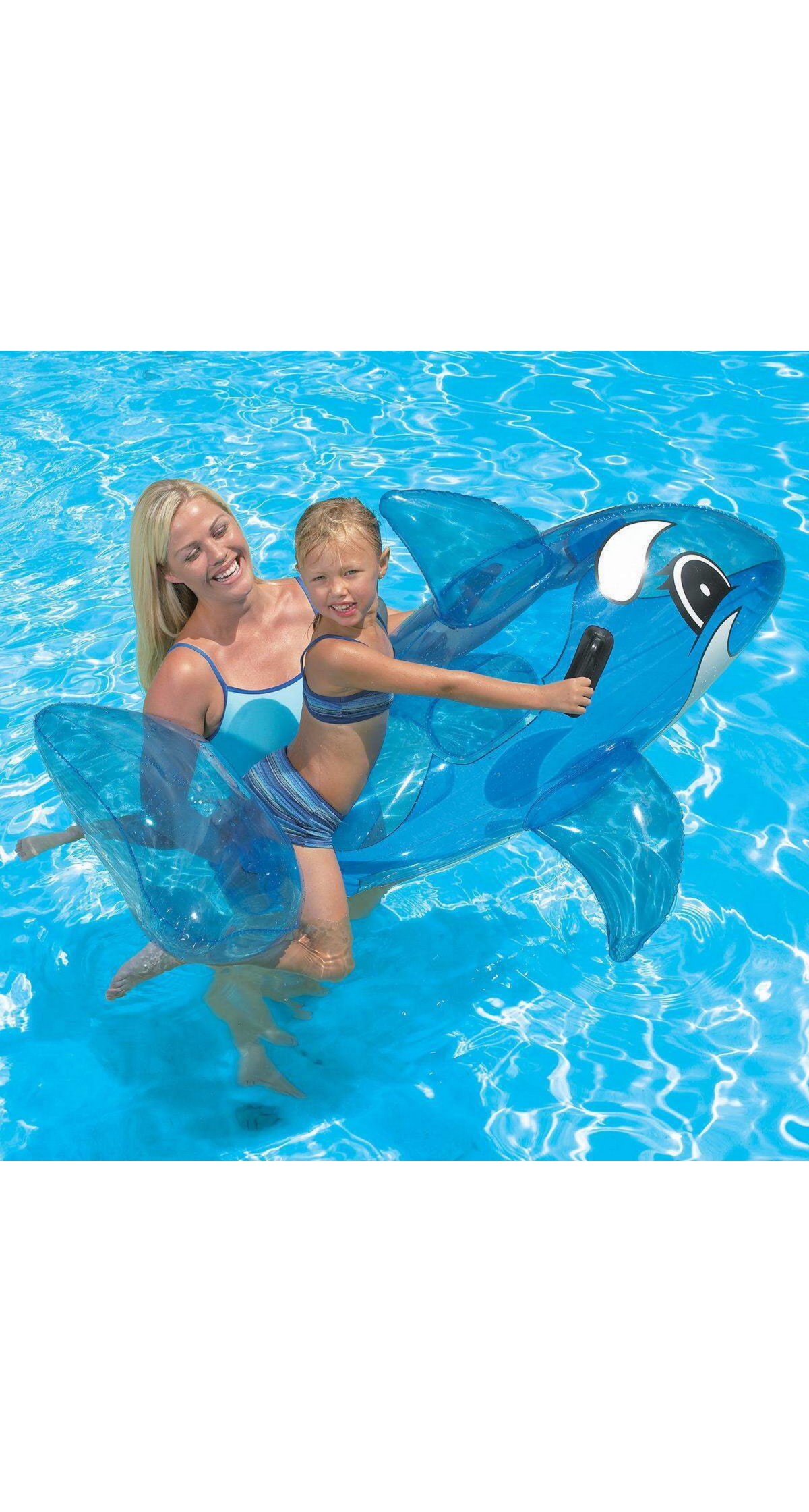 Inflatable Floating Dolphine 1.57x94cm - For Age 3+ Years