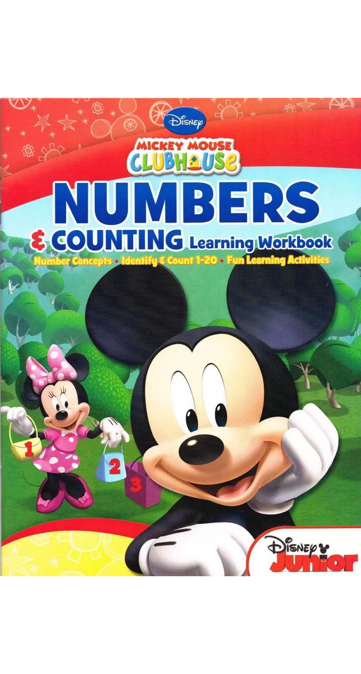 Disney Mickey Mouse Clubhouse Numbers & Counting Book - (26.5x20.5cm)