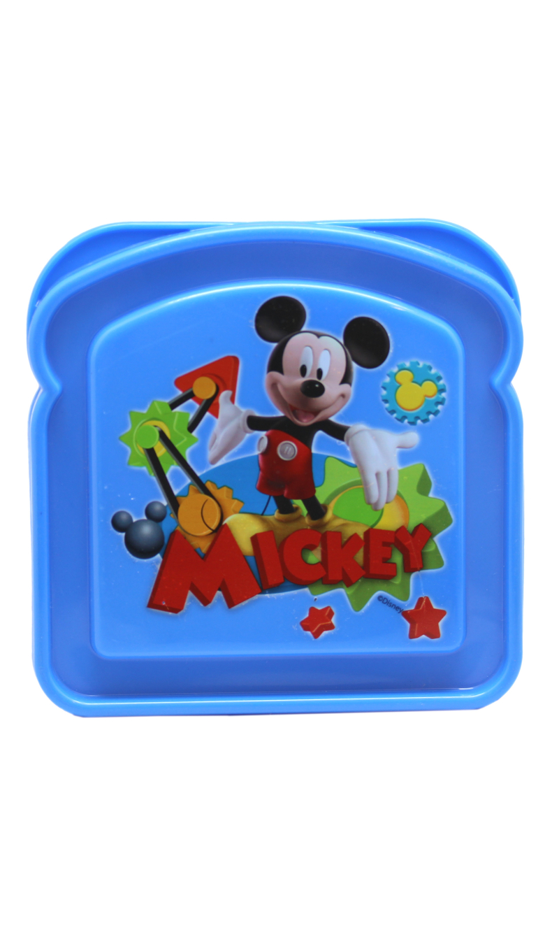Mickey Mouse Sandwich Container - 12cm x 12cm