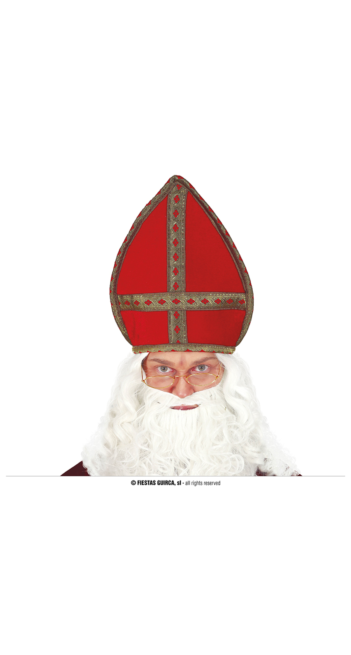 Bishop St Nicholas Hat - Adult One Size