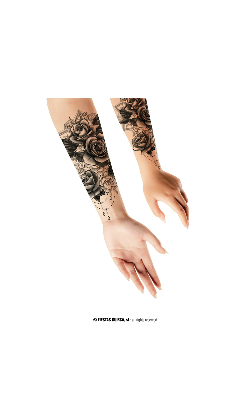 Roses Arm Tattoo