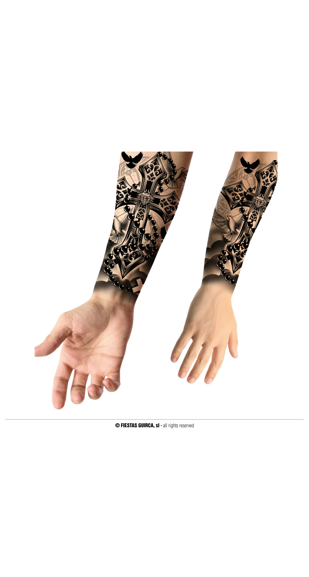 Cross Arm Tattoo
