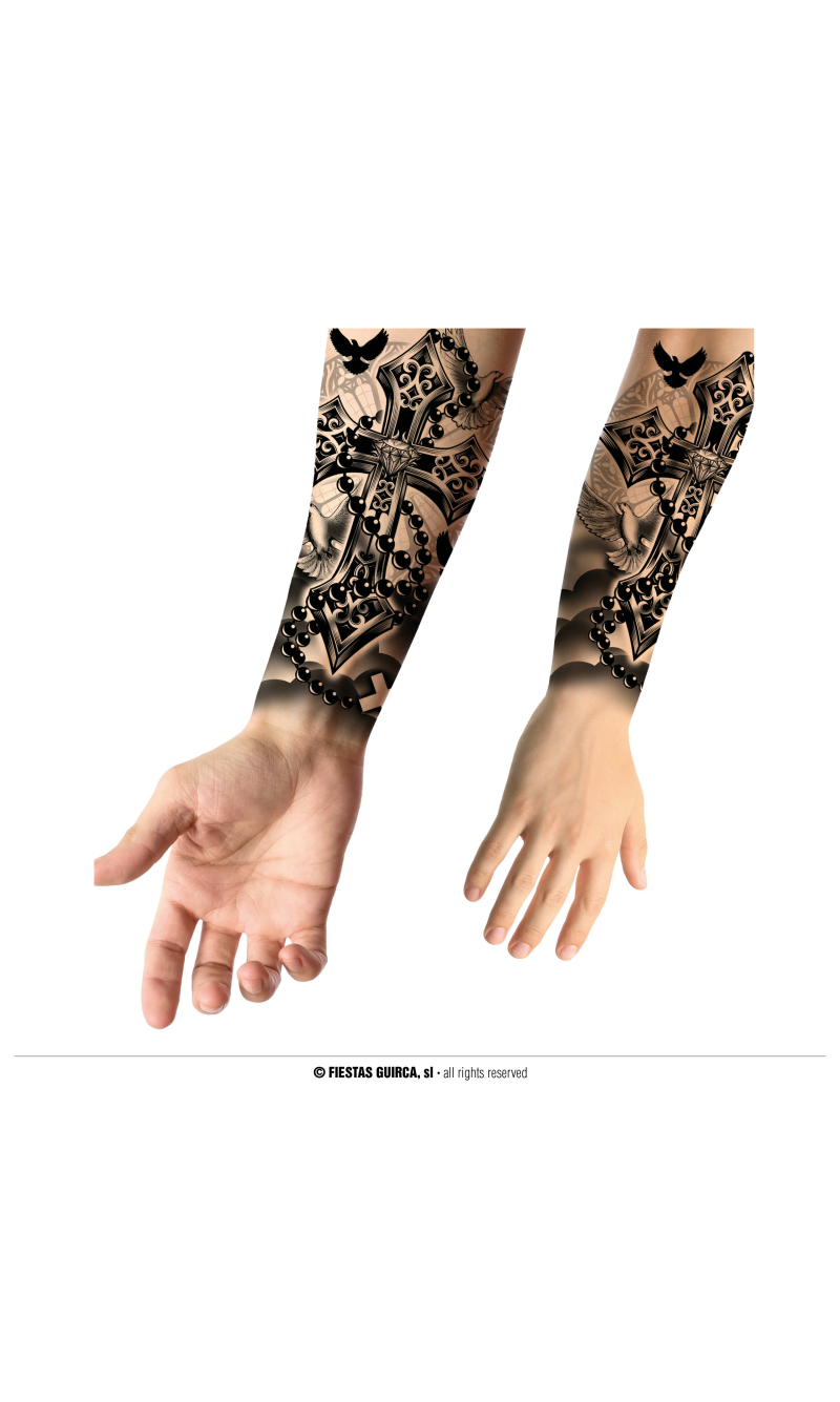 Cross Arm Tattoo