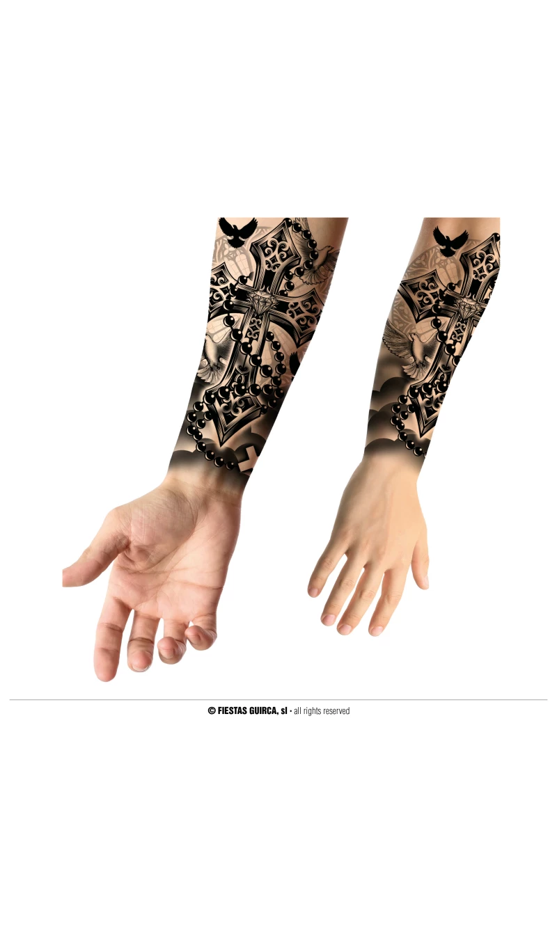 Cross Arm Tattoo