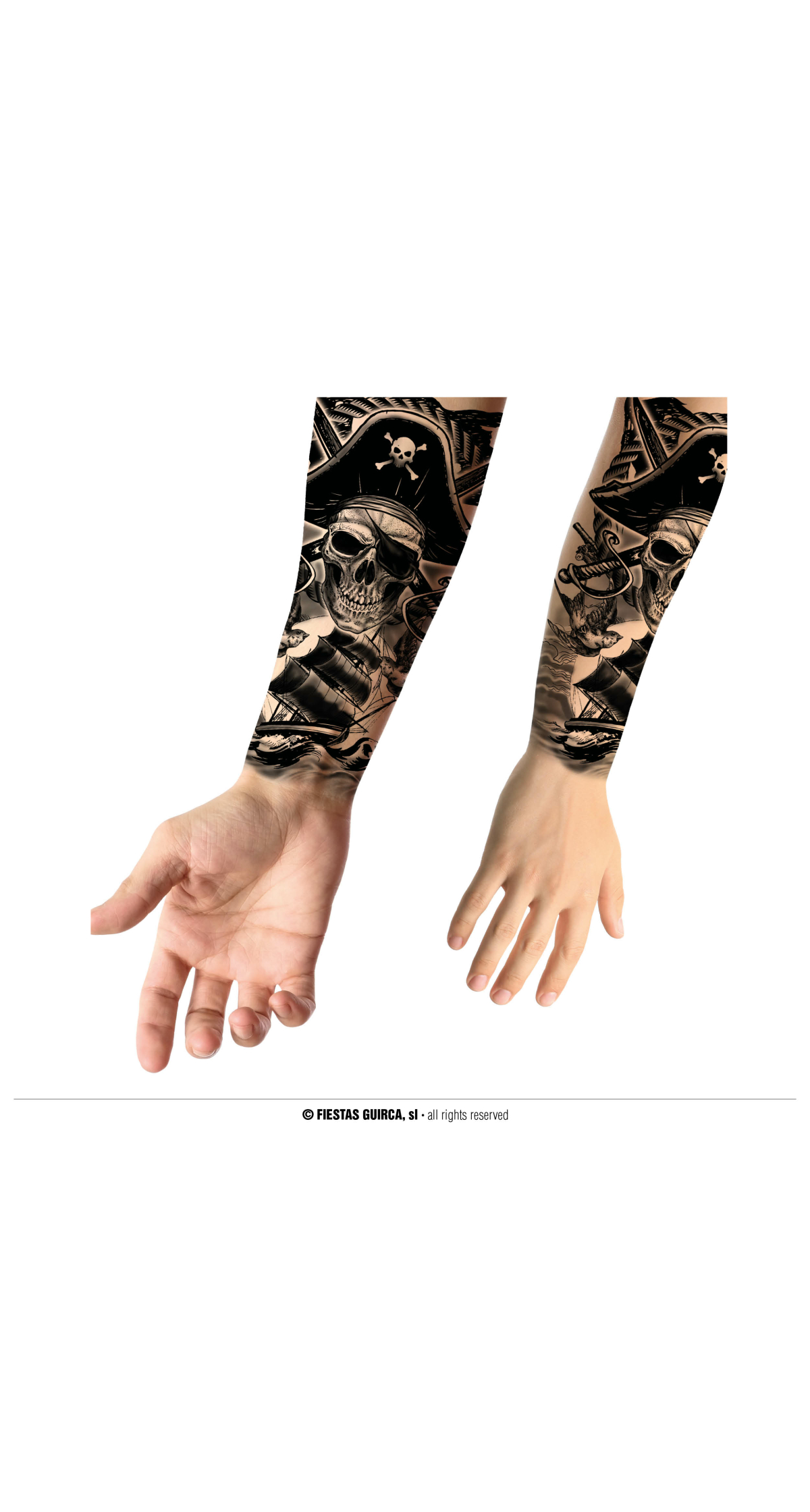 Pirate Arm Tattoo