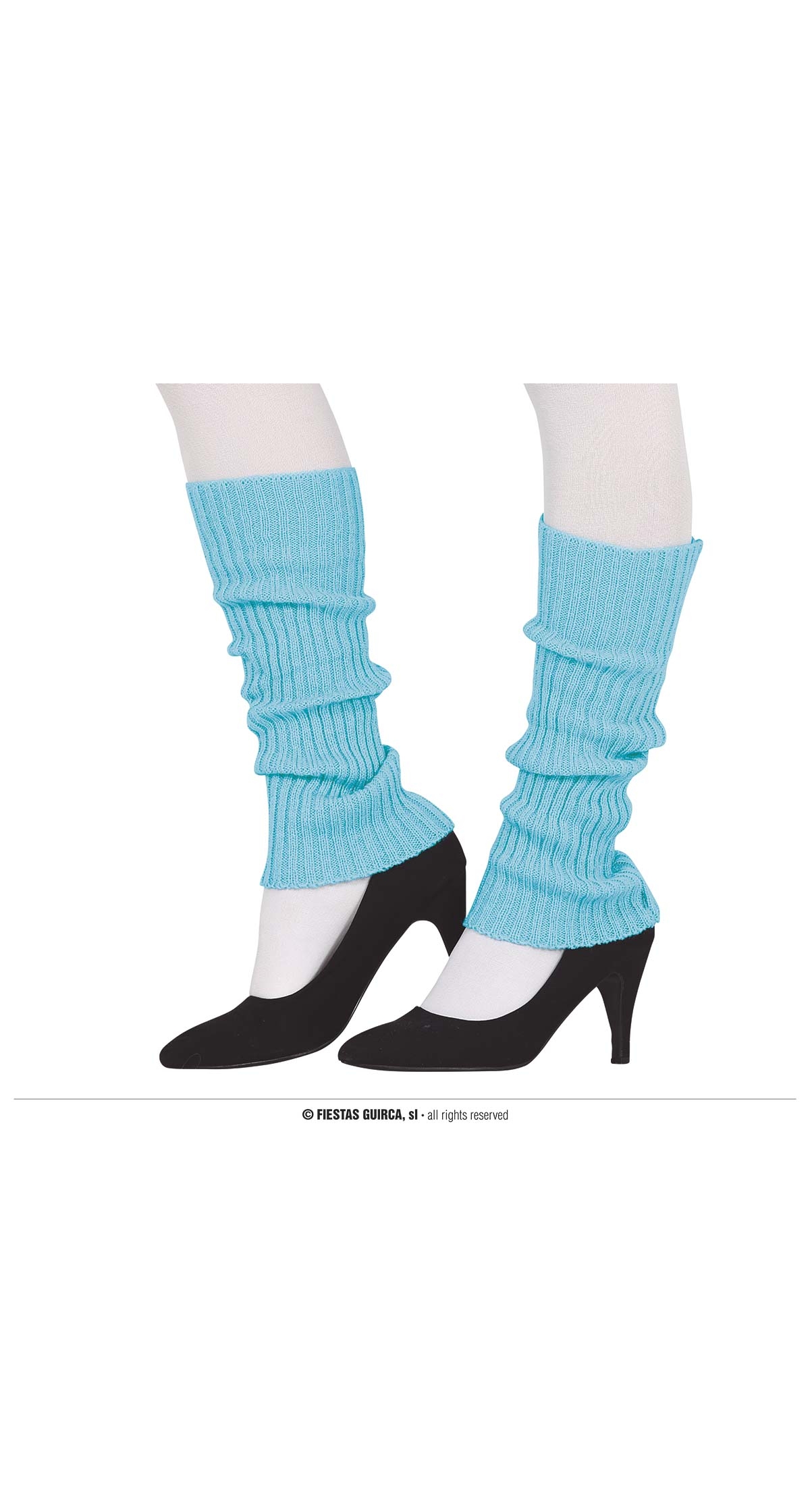 80’s Blue Leg Warmers – Adult One Size