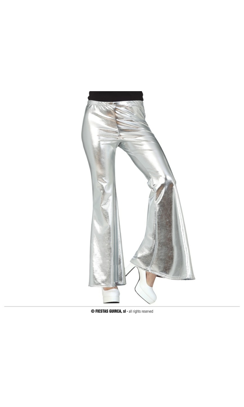 Bell Bottom Silver - Adult Size Small / Medium