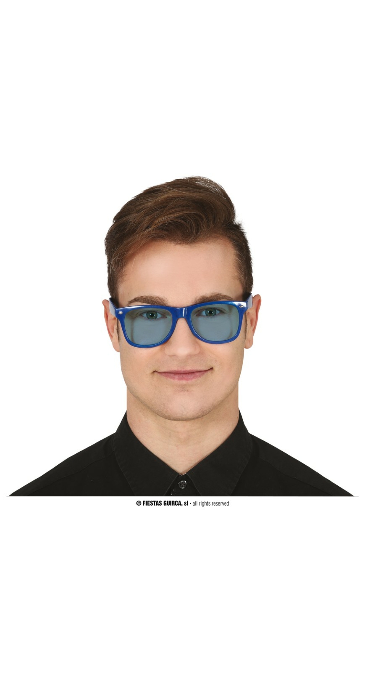Blue Glasses With Blue Lenses