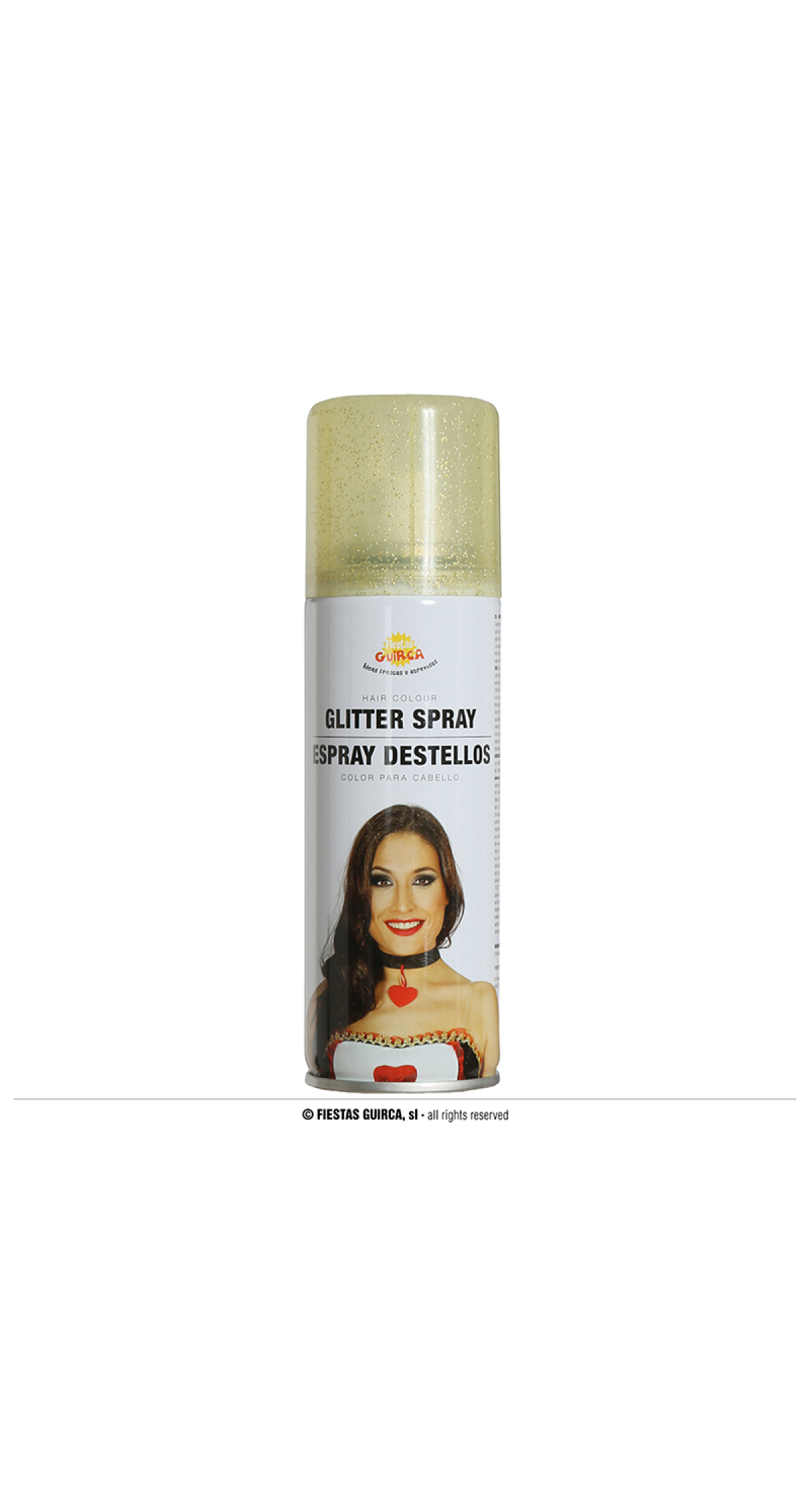 Sparkling Glitter Hair Spray 125ml - Gold