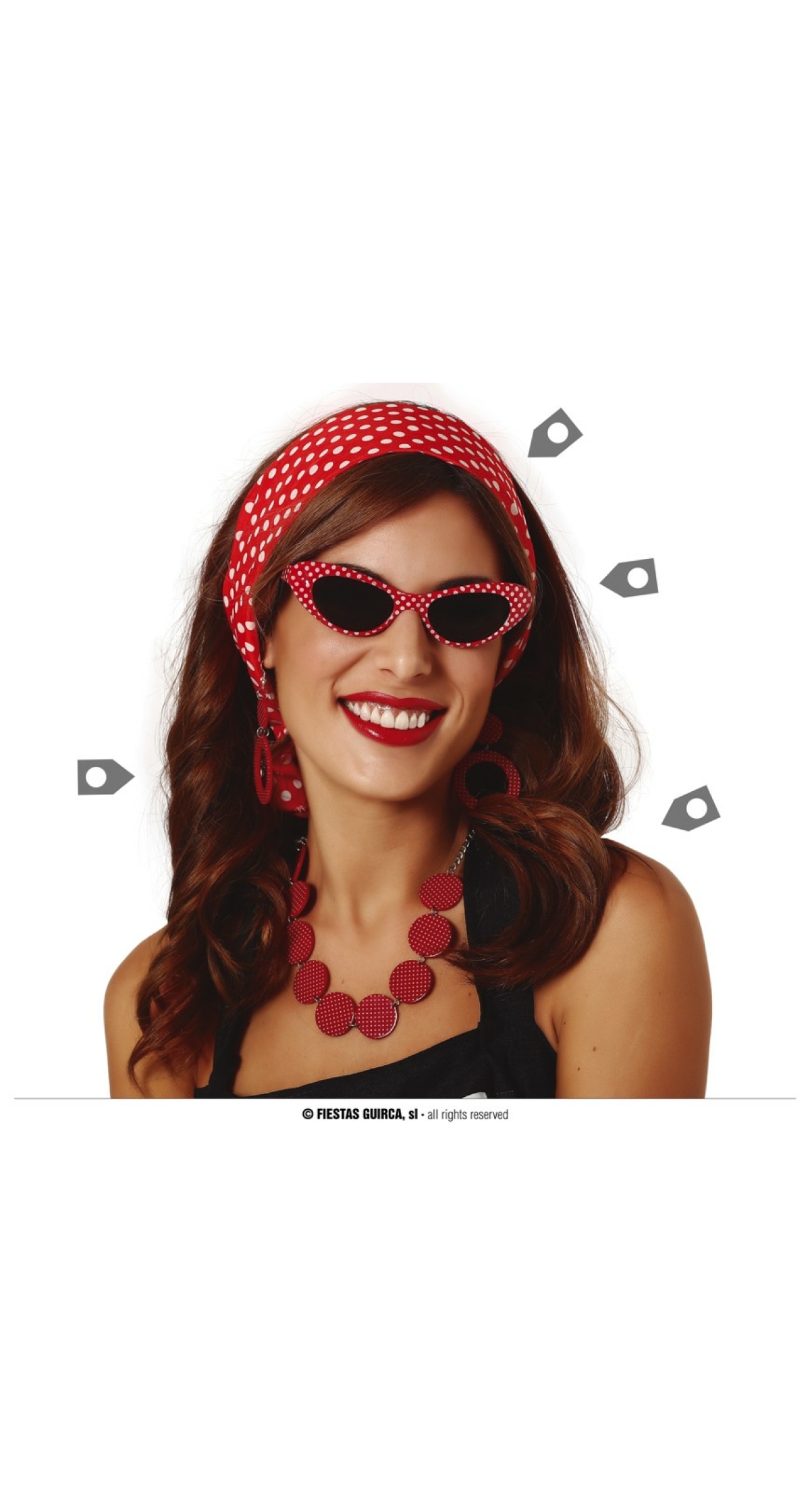 50s Instant Costume Set - 5pcs