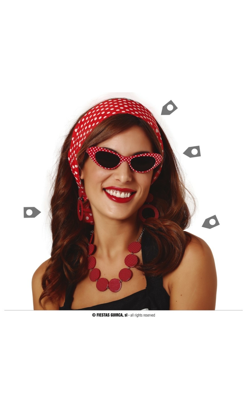 50s Instant Costume Set - 5pcs 