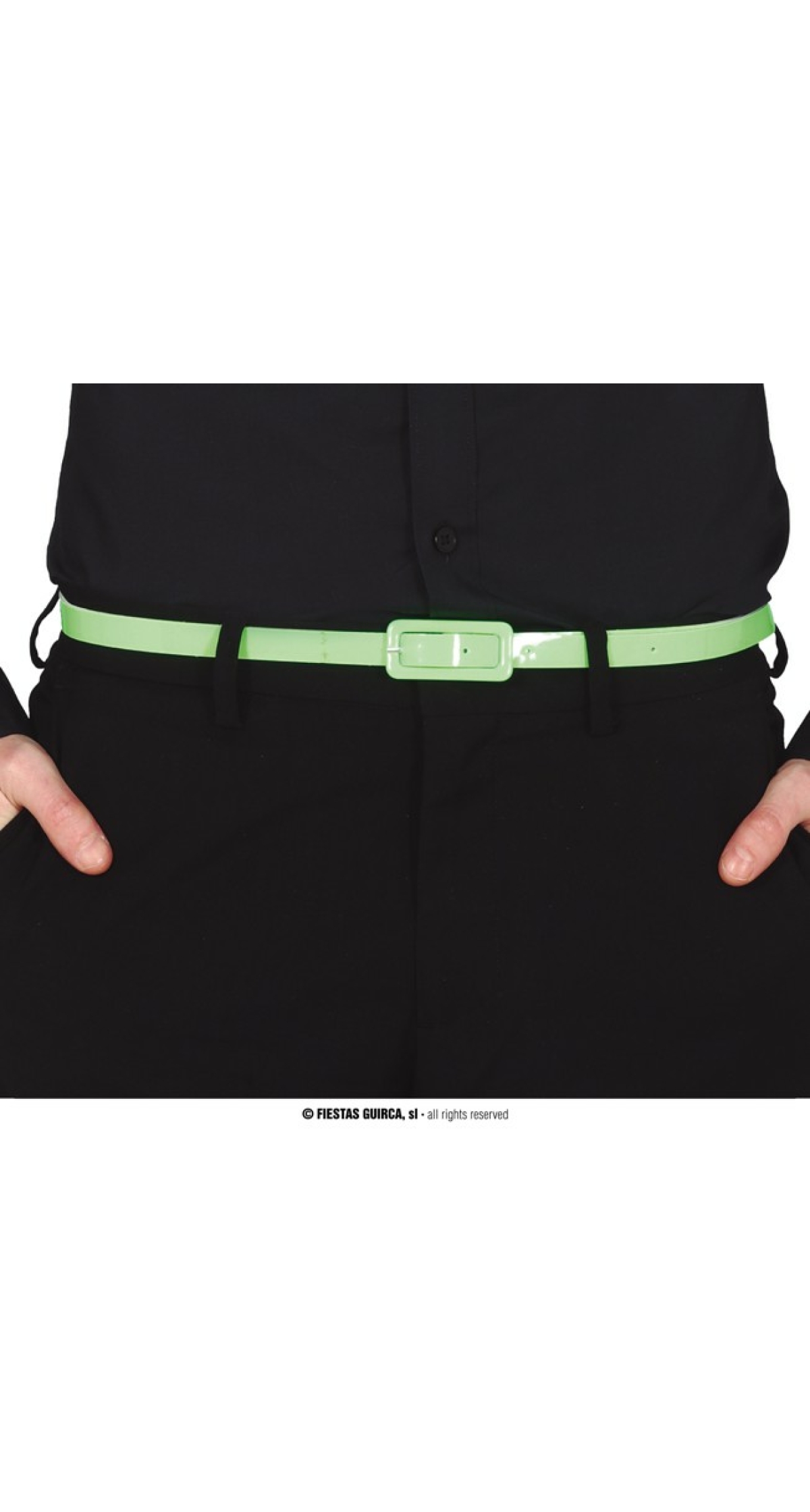 Neon Green Belt - 110cm