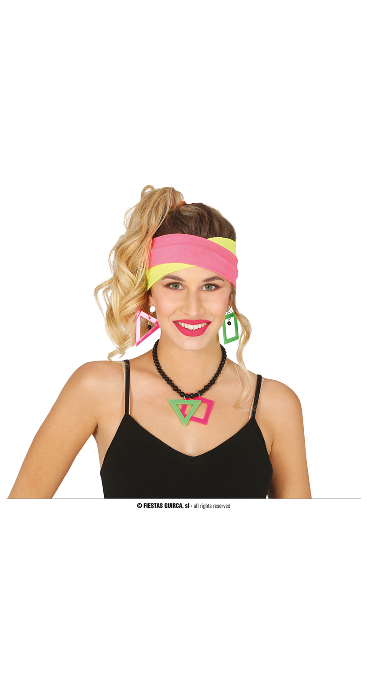 80s Instant Costume Set - 5pcs.