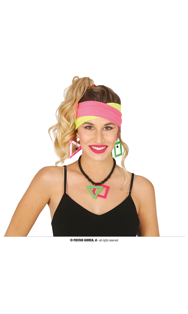 80s Instant Costume Set - 5pcs.