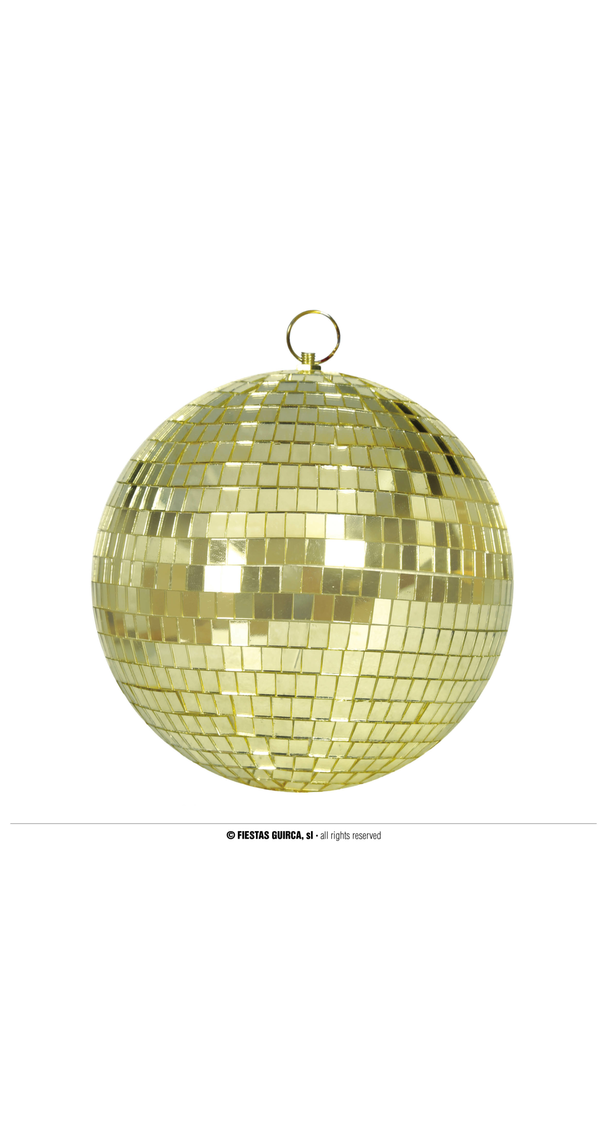Disco Gold Mirror Ball  – 30cm