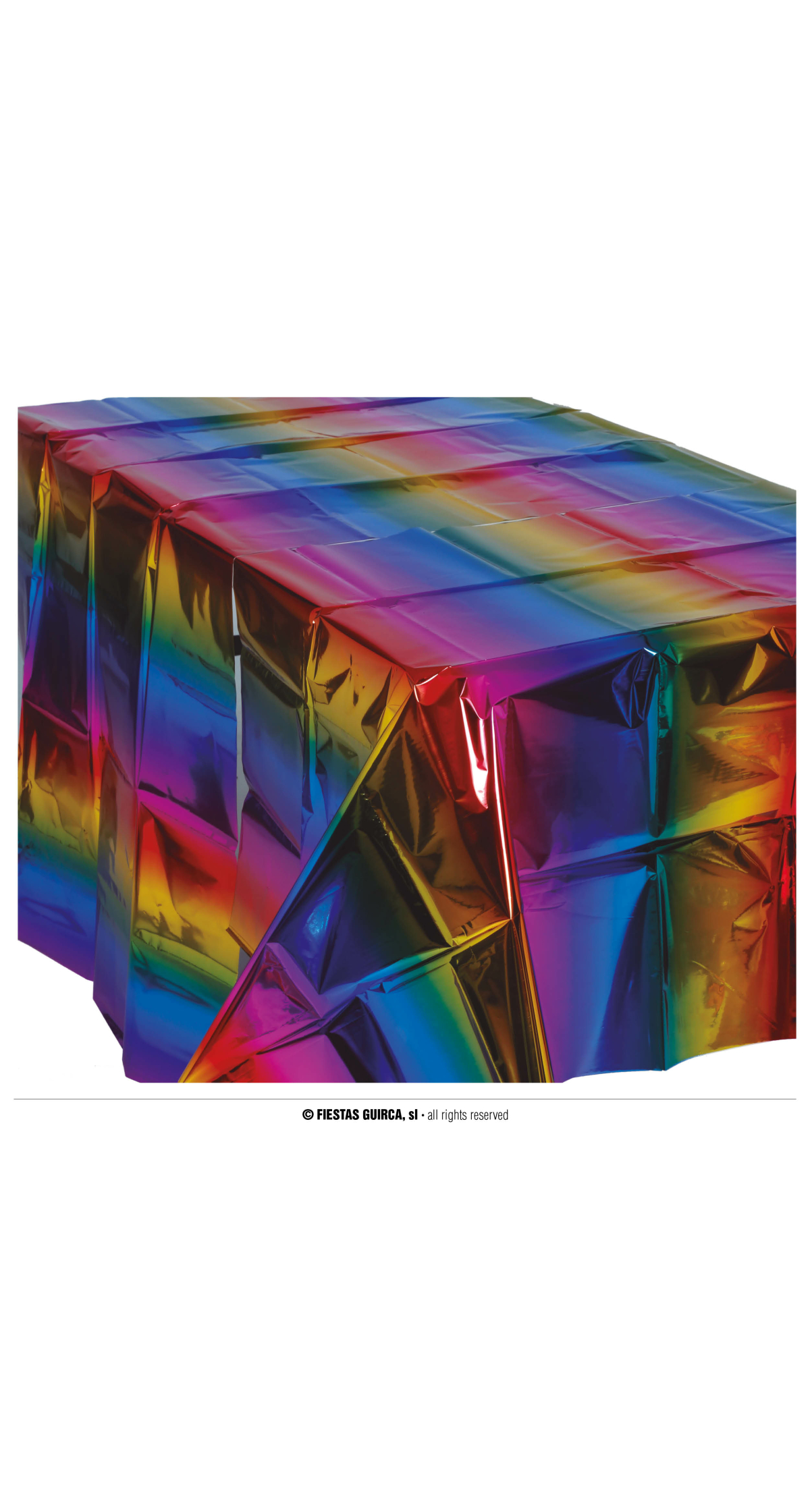 Rainbow Multicolored Tablecover - 137x274cm