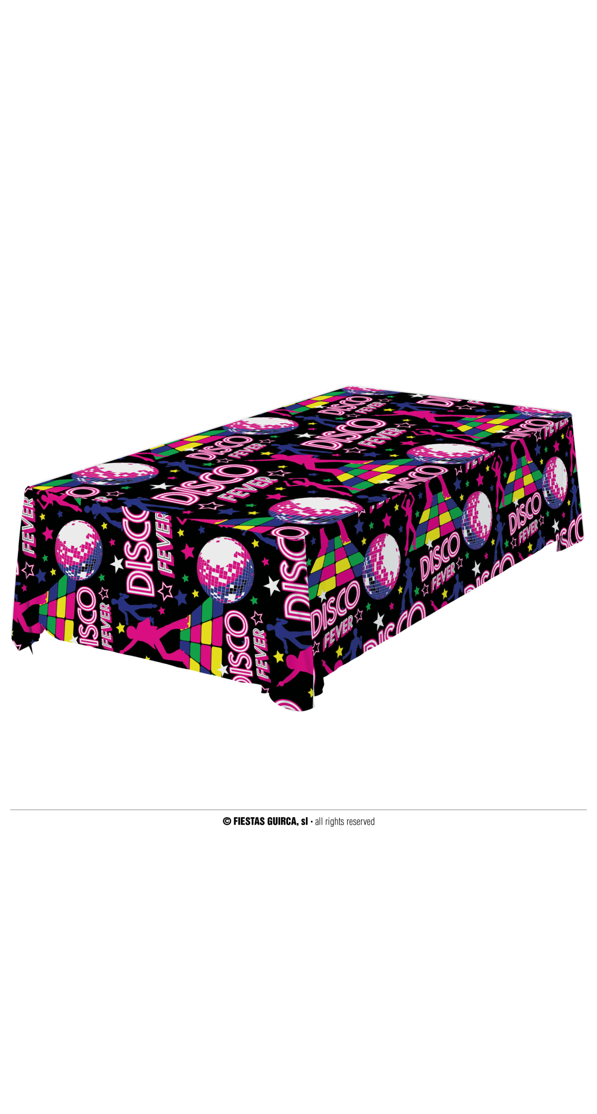 Disco Fever Tablecover - 137x274cm